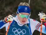 Slovenská biatlonistka Paulína Bátovská Fialková počas vytrvalostných pretekov na 15 km na ZOH 2026.