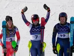 Mikaela Shiffrinová sa raduje z víťazstva v slalome