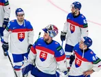 Hokejisti Slovenska počas MS 2026.