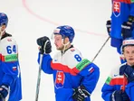Slovenskí hokejisti po prehre s Kanadou na MS 2026.