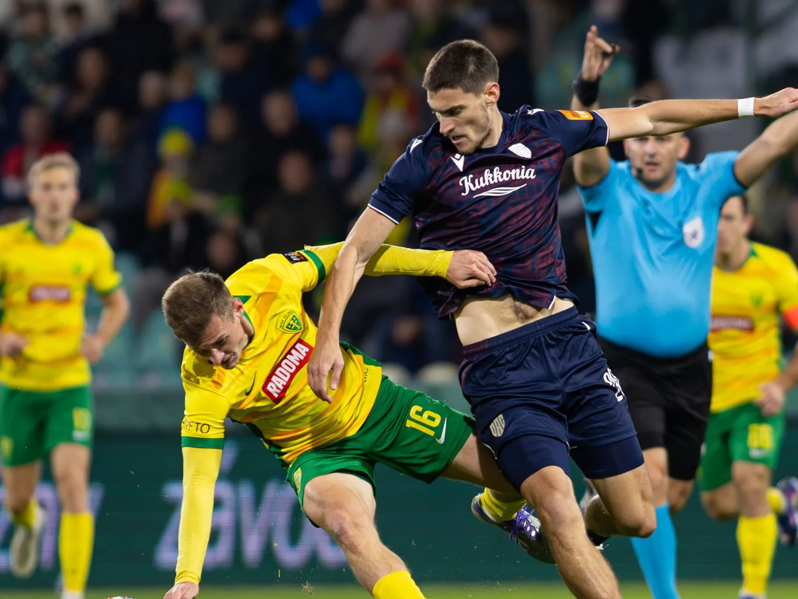 Fotka zo zápasu MŠK Žilina - FC DAC 1904 Dunajská Streda.