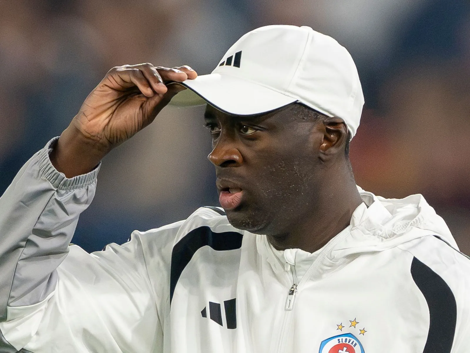 Tréner Slovana Yaya Touré.