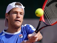 Diego Schwartzman na Roland Garros.