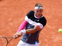 Slovenský tenista Alex Molčan počas Roland Garros 2023.