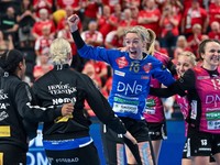 Radosť hráčok Vipers Kristiansand.