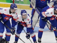 Slovenskí reprezentanti na MS v hokeji do 18 rokov.