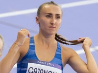 Slovenská atlétka Gabriela Gajanová.