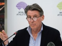 Na snímke je šéf Svetovej atletiky Sebastian Coe.