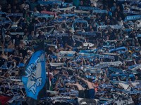 Fanúšikovia Olympique Marseille.