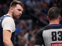 Luka Dončič v drese Dallas Mavericks.