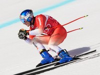 ONLINE: Zjazd mužov v stredisku Crans Montana 2025 dnes LIVE.