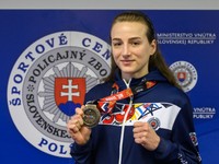 Boxerka Miroslava Jedináková počas po návrate z MS srbskom Niši