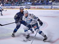 Momentka zo zápasu Poprad - Nitra