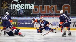 Zápas HK Dukla Ingema Michalovce - HC Slovan Bratislava.