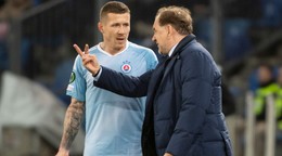 Vladimír Weiss starší a Juraj Kucka.