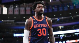 Basketbalista tímu NBA New York Knicks Julius Randle.