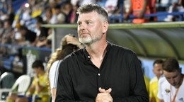 Na snímke je tréner Marek Petruš.