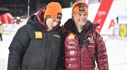 Petra Vlhová a jej tréner Mauro Pini.