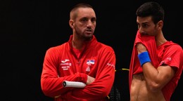 Viktor Troicki a Novak Djokovič