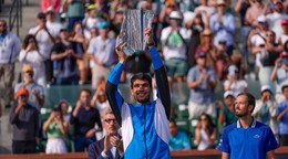 Španiel Carlos Alcaraz obhájil titul na turnaji v Indian Wells 2024.