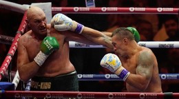 Boxerský súboj Oleksandr Usyk vs. Tyson Fury v Rijáde.