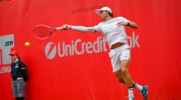 Jozef Kovalík na antukovom challengeri Bratislava Open 2024.
