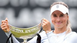 Kazašská tenistka Julia Putincevová triumfovala na turnaji v Birminghame. 