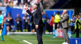 Tréner gruzínskej reprezentácie Willy Sagnol.