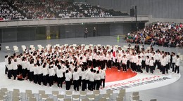 Japonský olympijský tím pred OH 2024 v Paríži.