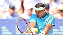 Rafael Nadal vo finále turnaja ATP v Bastade 2024.