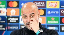 Španielsky tréner Manchestru City Pep Guardiola.