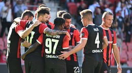 Radosť futbalistov FC Spartak Trnava.