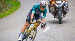 Wout van Aert počas Vuelty 2024