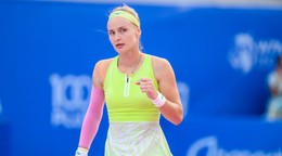 Rebecca Šramková na turnaji WTA v Hua Hin 2024.