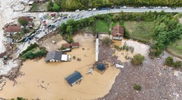 Záplavy v Bosne a Hercegovine. 