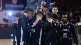 Hráči basketbalového tímu BC Prievidza