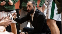 Hlavný tréner MBK Baník Handlová Nenad Miloševič