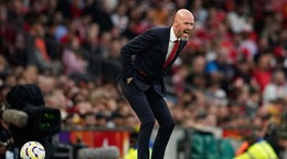 Tréner Erik ten Hag.