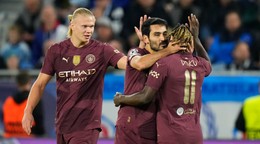 Futbalisti Manchestru City.