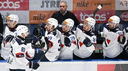 Hokejisti HC Slovan Bratislava.