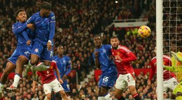 Fotka zo zápasu Manchester United - Chelsea.