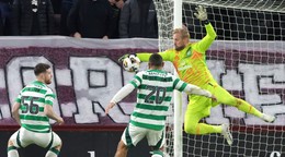 Brankár Celticu Kasper Schmeichel.