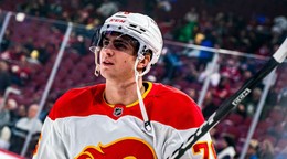 Martin Pospíšil v zápase Montreal - Calgary