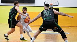 Basketbalisti MBK Baník Handlová.