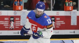 Tobias Tomik na MS hráčov do 20 rokov 2025. 