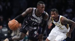 Dennis Schröder v drese Brooklyn Nets