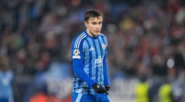 David Strelec v drese ŠK Slovan Bratislava.