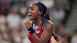 Americká tenistka Coco Gauffová.