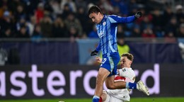 David Strelec v drese ŠK Slovan Bratislava.