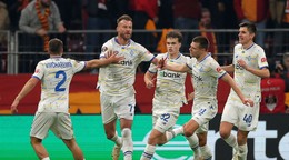 Futbalisti Dynama Kyjev.